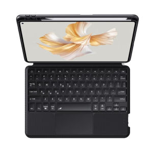 NACCITY | Wireless Bluetooth Keyboard Protector for Huawei MatePad Quiet Soft Light Magic Control with Pen Slot