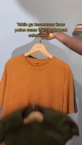 Mang Engkos - KAOS POLOS COTTON TWOTONE MISTY & Lengan Pendek 30'S