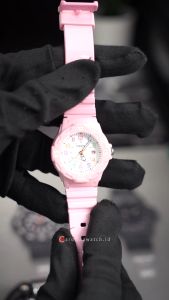 Jam Tangan Wanita Casio General LRW-200H-4B2 White Dial Pink Resin Band