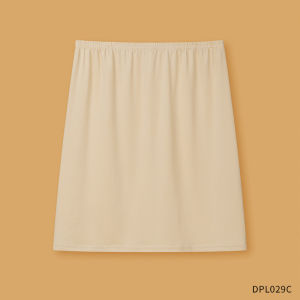 กระโปรงทรงเอสีขาว ทรงปกติ ความยาวครึ่งแข้ง ทรงหลวม ผ้าฝ้ายผสมโพลีเอสเตอร์ ระบายอากาศได้ดี ชุดทำงาน ฤดูร้อน ปี 2025