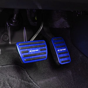 For Honda Civic Fe Fc 2016-2024 Modification Accessories，Car Foot Pedal Non Slip Auto Car Sport Mugen Pedal Brake Clutch Foot Pedal Cover Plug And Play