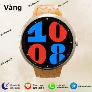 Đồng Hồ Thông Minh Mới 2025 Dành Cho Nam Và Nữ Với Tính Năng Sạc Không Dây Chống Nước Theo Dõi Nhịp Tim Và Huyết Áp