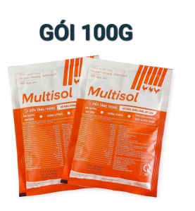 MULTISOL Gói Bột Pha Nước Cho Gia Cầm Bổ Sung Dinh Dưỡng Toàn Diện Giúp Bung Lông Bật Cựa Tăng Trọng Nhanh
