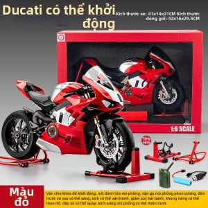 JUANNUO | Mô Hình Xe Máy Hợp Kim Thực Tế Có Khả Năng Đánh Lửa