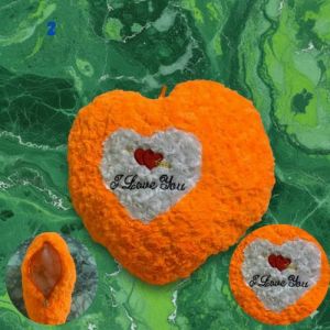 Heart Plush Pillow Fluffy Love Cushion Gift Heart-Shaped Pillow – Valentine Gift Love Plush Cushion for Couples