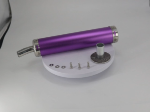 Universal Motorcycle Modified Exhaust Muffler Aluminum Silencer Multiple Colors Available Replacemen