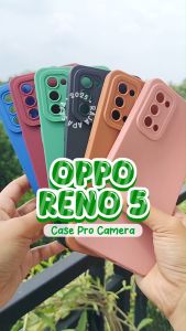 Soft Case OPPO Reno5 Reno 5 4G 5G Reno5F Casing Kesing Silicon Silikon Karet Pelindung HP Handphone Pro Cam Selikon Cover Sopkes Sofkes Sofcase Reno 5F F