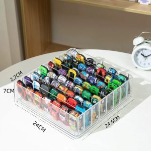 Car Model Storage Box Kids Toy Racing Hot Wheels Acrylic Shelf Multi-Layer Transparent Display Stand