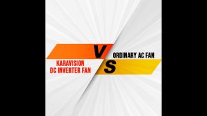 Karavision KVDCDF-1624 DC Inverter 16" Desk Fan
