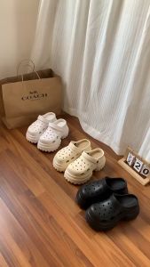 LAYTENY Sandal Baim Wanita Kekinian Wedges Sandal Jelly Wanita Tinggi Sandal Fuji Wanita Korea