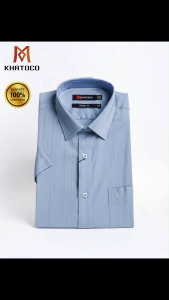 Áo sơ mi nam tay ngắn Khatoco(S-5XL)