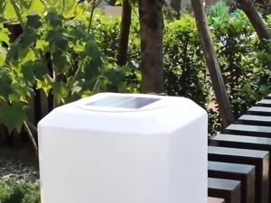 LESTOP LED Solar IP65 Post Lamp Outdoor Waterproof Garden Light Column Pillar Lights Gate Lighting for Yard House Lawn Patio Fence Villa Warm White 太阳能柱头灯