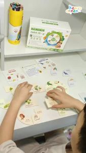 Kennen Match it - Puzzle học chữ và đánh vần Tiếng Việt 5in1 - Dành cho bé từ 3 tuổi