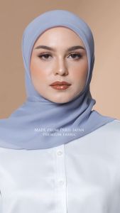 BIA By Zaskia Mecca - Cleora Hijab Polos - Kerudung Segi Empat Paris Japan Premium