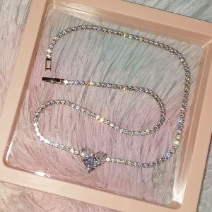 สร้อยคอพร้อมจี้เพชรCz