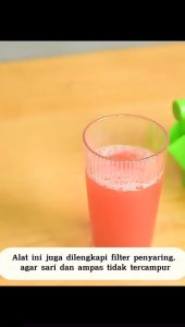 Alat Peras Jeruk Plastik BPA FREE Ukuran Jumbo Manual Hand Pressure Juicer Pres Perasan Buah Lemon Nipis Portable - FR Gallery