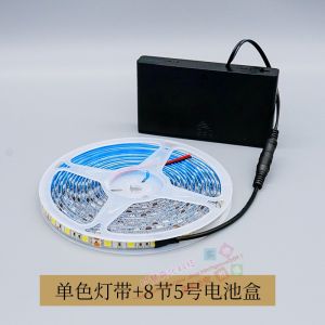 Waterproof 12V LED Light Strip Battery Powered Flashlight Color Changing High Brightness Emergency Lighting for Performance Clothing