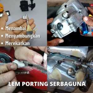 Original Lem Epo Putty Alteco / Epo Putty / Lem porting 100 gram 100gr Lem Porting Alteco Epo Putty Lem Epoxy Epo Putty 100gr 100 gram Lem Knalpot Motor Lem Tangki Motor