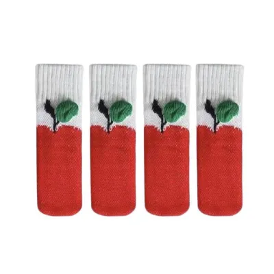 Superfactory 4 PCS Chair Table Leg Cover Socks Protection Non-slip Floor Protectors For Furniture Legs