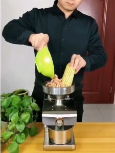 FISHERMAN New Type Stainless Steel Oil Press Small Commercial Household Intelligent Full automatic Cold Hot Pressing Stainless Steel Oil Press