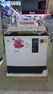 TOSHIBA เครื่องซักผ้า2ถัง 14-16 กิโล รุ่นใหม่ VH-L150MT VH-L170MT เครื่องซักผ้าราคาถูก ประกันศูนย์ 5 ปี ส่งทั่วไทย เก็บปลายทาง