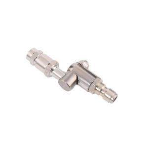 Stainless Steel AC Evaporator Coil Cleaning Wand 360-Degree Rotation 1/4 Quick Plug Pressure Washer Nozzle