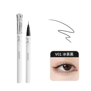 Dezone Natural Waterproof Long-lasting Smudge-proof Ultra-fine Eyeliner Pen Beginner-friendly Cosmetic Eye Makeup Tool