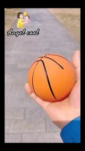 ANGEL Đồ Chơi Vui Nhộn Đồ Chơi Nhiều Màu Bóng Nảy Chống Lo Âu Giảm Căng Thẳng Tập Luyện Cho Trẻ 6CM Bóng Nhảy Bóng Rổ Mini