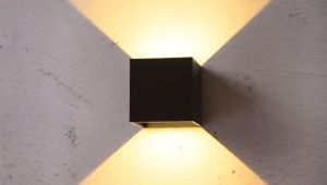 10W LED Wall Lamp Outdoor Waterproof Lighting Adjustable Beam Angle Design Cube LED Bedroom Liveroom Porch Wall Light Home Garden Decoration