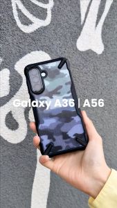 RINGKE® FUSION X Camouflage Design Samsung Galaxy A56/ A36 Hard Back Heavy Duty Shockproof Advanced Protective Case