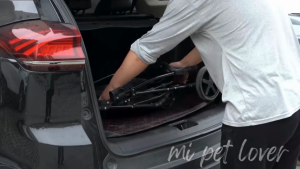 【Mi Pet Lover】🔥Voucher Applied🔥 802 Detachable Pet Stroller Dog Stroller With Detachable Carrier Foldable Carrier