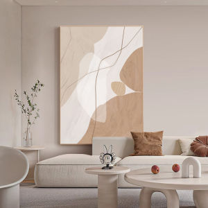 Living Room Decorative Painting Entrance Hall Sofa Background Wall Floor Standing Abstract Minimalist High-End Feeling Hanging Artwork