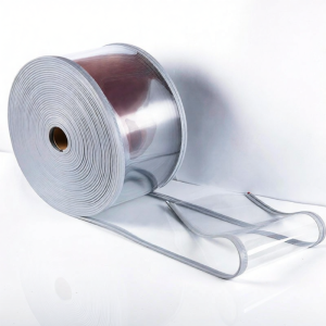 LVSEFENG | Air Conditioning Barrier Curtain Transparent PVC Magnetic Strip