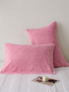 Khăn Trải Giường Cotton Mềm Mại Cổ Điển 52x78cm Dùng Tại Nhà Cho Một Người Khăn Tay Thêu Cotton Nguyên Chất Một Cặp