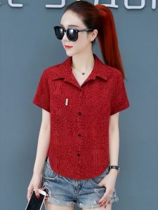 YOUFAN | Summer Lightweight Chiffon Floral Printed Shirt