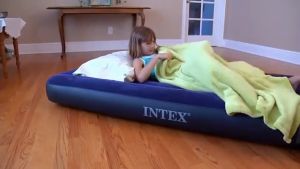 Original Inflatable Air Bed Midnight 22cm Extra Thick Inflatable Air Bed Air Mattress Tilam Angin 充气床