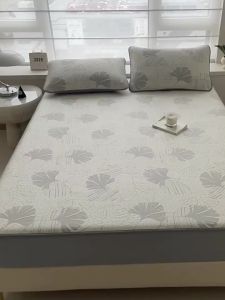 Summer Cooling Bed Pad Icy Bamboo Design