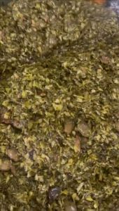 กาน่าฉ่าย เห็ดหอม มีรสหวาน เค็ม มันๆ กินกับข้าวต้มข้าวสวยก็อร่อย 500g ผักมะกอก