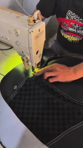 Kulit Jok Kombinasi Catur: Bahan Napa JAXCatur Terbaru Terlaris Termurah Original Handmade