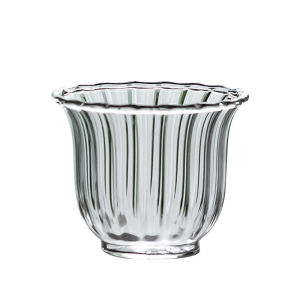 Stripe High Borosilicate Glass Teacup Small