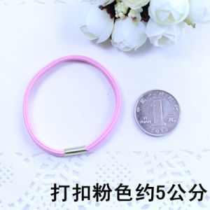 Dây Buộc Tóc Nylon Co Giãn Cao Cỡ Lớn Màu Đen Cho Người Lớn Phụ Kiện Tóc Cho Trẻ Em Dây Buộc Tóc Không Gây Hư Tổn Cho Tóc