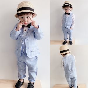 Flower Boys/flower Girls Spring and Autumn British Style Birthday Full-Year Dress