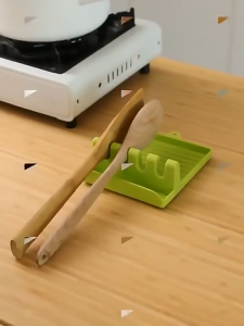 Spatula Holder Pot Lids Holders Heat Resistant Kitchenware Kitchen Cooking Utensil Stand Spoon Rak Spatula 锅铲收纳垫