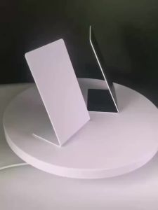 1 Máy Tính Có Thể Lập Trình 13.56 MHz NFC Station Table Thẻ Đánh Giá Google Có Chân Đế Uốn Cong PVC Thẻ Kiểm Soát Truy Cập Thông Minh Dành Cho Doanh Nghiệp
