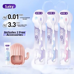Saky | Cloudy Soft Bristle Toothbrush for Adult Gum Care