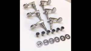 3R 3L Sealed Closed Guitar Tuning Pegs: Keys & Machine Head Tuners for Acoustic Electric Guitars
