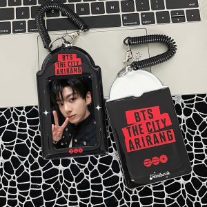 clu (No Photocards Included) BTS Arirang Photocard Holder Set Keychain Card Case Kpop Merch ulc