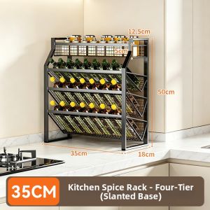 Multifunctional Seasoning Storage Rack