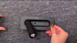 Lampu Baca Dinding LED 3 W Watt Hitam Putih