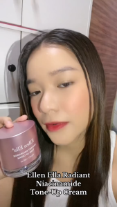 Ellen Ella 3IN1 Radiant Niacinamide Tone Up Cream | MORE BIGGER CREAM | Pampakinis | Pampabright | Pore Care | Acne & Pimple Care | Dark Spot | Scar Marks | Hydrating